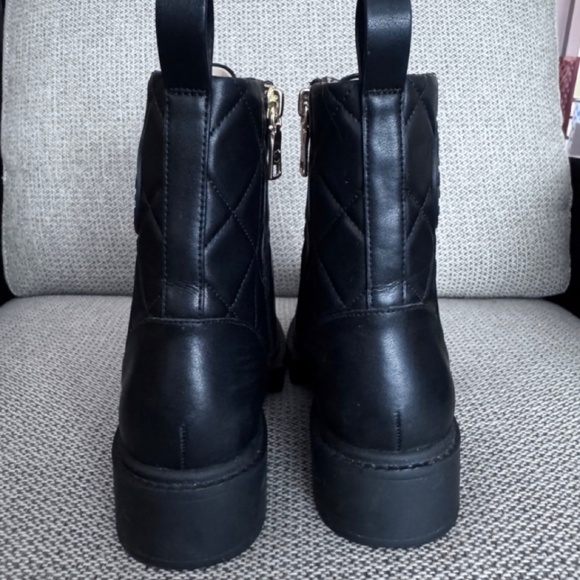 COACH Leather Women’s Combat Boots Black Size 8 - Picture 10 of 10